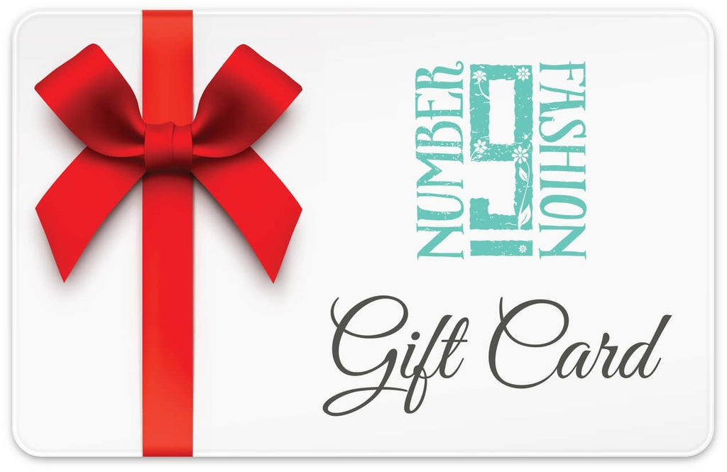 Number 9 Fashion Gift Card