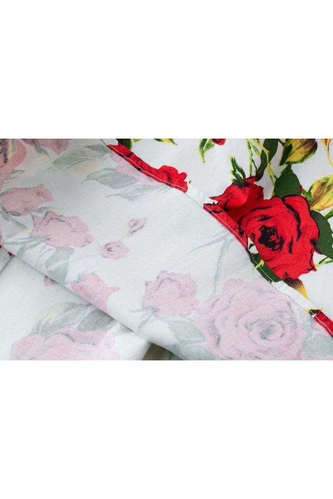 Rose Garden Strap Dress with Pockets